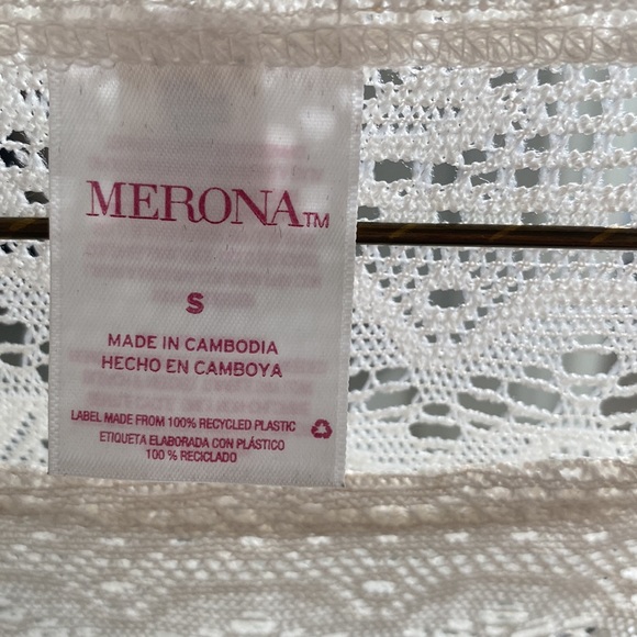 White Beach Bathing Suite Cover Up - Picture 3 of 3